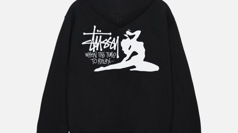 BLACK RELAX HOODIE