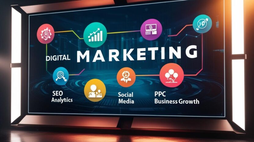 digital marketing concept