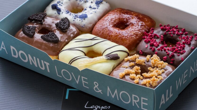 custom donut trays