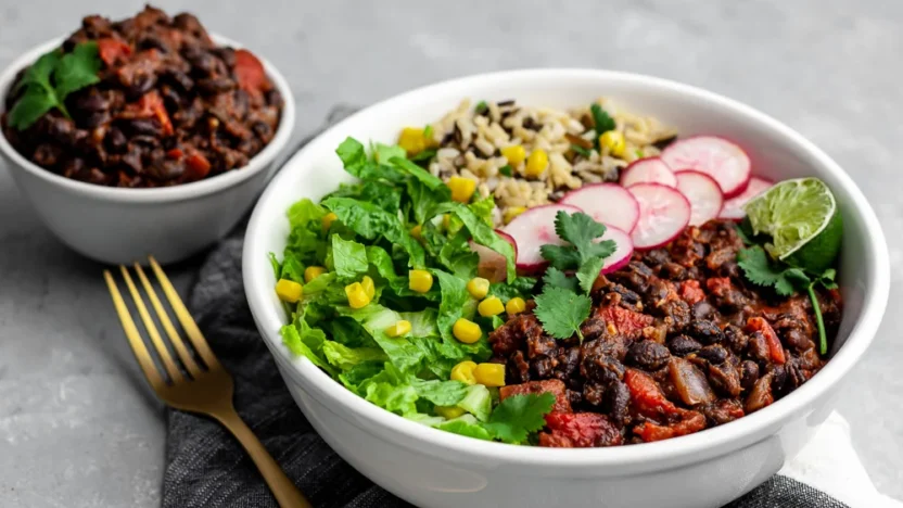 whole food plant based super easy black beans from a can 12