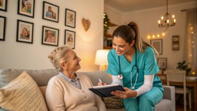 home health care services given to people at home