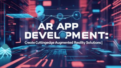 AR App Development Create Cutting-Edge Augmented Reality Solutions